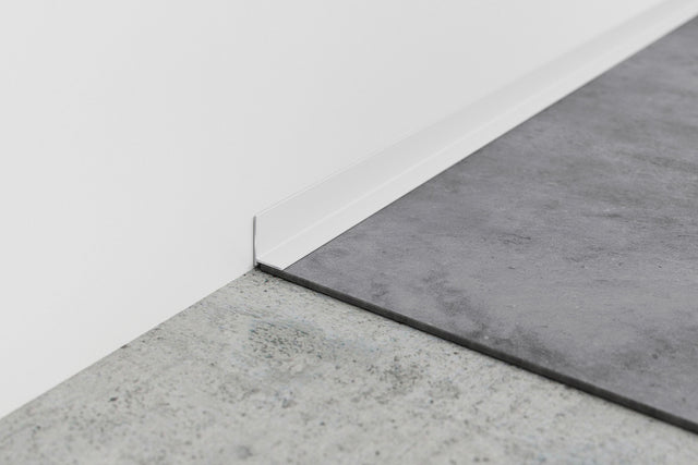 minileiste SL16X2 skirting profile for adhesive vinyl, 16x23x2000mm