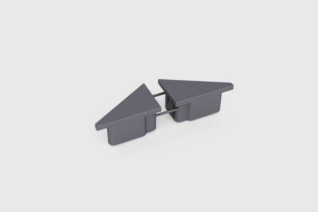 minileiste Endkappen ENDCAPS für SLED16X5, Set links/rechts